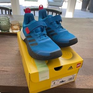 Boys Adidas Lego Tennis Shoes
